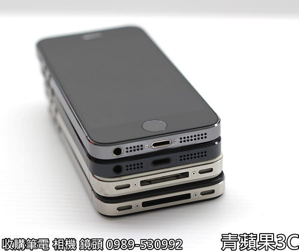 青蘋果 iphone5S外觀比較 - 6